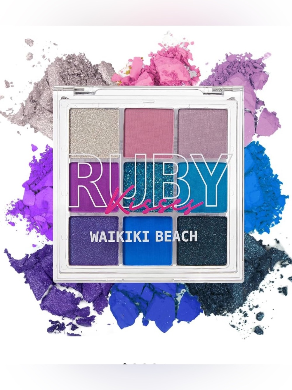 NWT Ruby Kisses 2-in-1 Makeup Palette Waikiki Beach